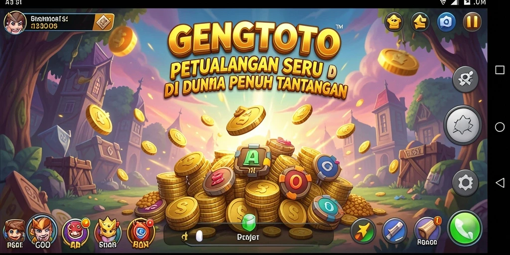 Tangkapan layar GENGTOTO menampilkan gameplay petualangan yang mendebarkan.