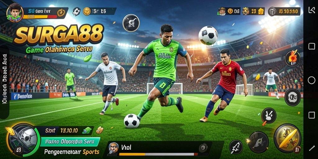 Tampilan menarik dari gameplay SURGA88 dengan berbagai olahraga.